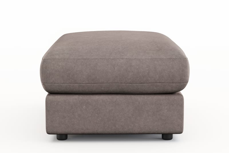 Adelsö by Gynning Rektangulär Fotpall i Tyg - Brun - Möbler - Fåtölj & stolar - Pall & puff - Fotpallar