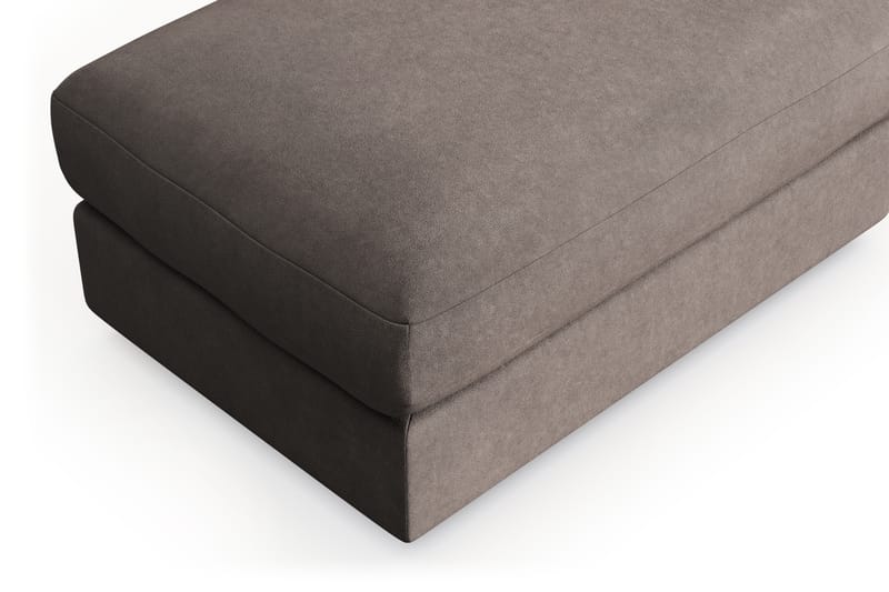 Adelsö by Gynning Rektangulär Fotpall i Tyg - Brun - Möbler - Fåtölj & stolar - Pall & puff - Fotpallar