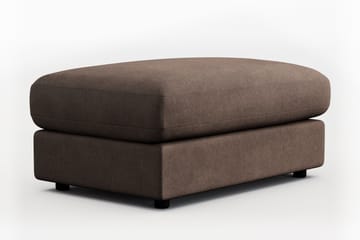 Adelsö by Gynning Rektangulär Fotpall i Tyg - Brun - Möbler - Fåtölj & stolar - Pall & puff - Fotpallar