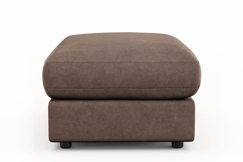 Adelsö by Gynning Rektangulär Fotpall i Tyg - Brun - Möbler - Fåtölj & stolar - Pall & puff - Fotpallar