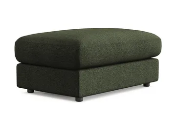 Adelsö by Gynning Rektangulär Fotpall i Tyg - Grön - Möbler - Fåtölj & stolar - Pall & puff - Fotpallar