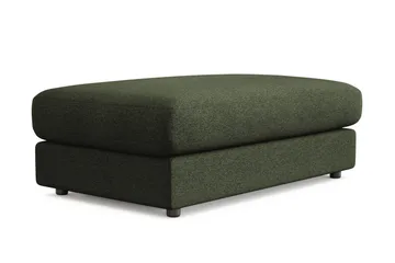 Adelsö by Gynning Rektangulär Fotpall i Tyg - Grön - Möbler - Fåtölj & stolar - Pall & puff - Fotpallar