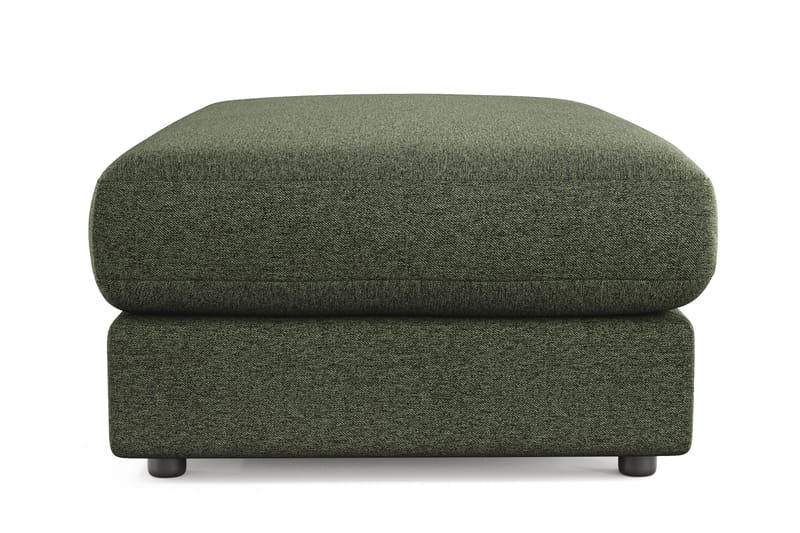 Adelsö by Gynning Rektangulär Fotpall i Tyg - Grön - Möbler - Fåtölj & stolar - Pall & puff - Fotpallar