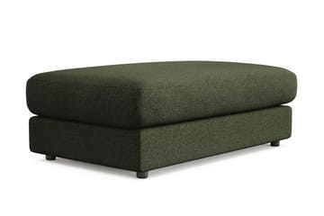 Adelsö by Gynning Rektangulär Fotpall i Tyg - Grön - Möbler - Fåtölj & stolar - Pall & puff - Fotpallar