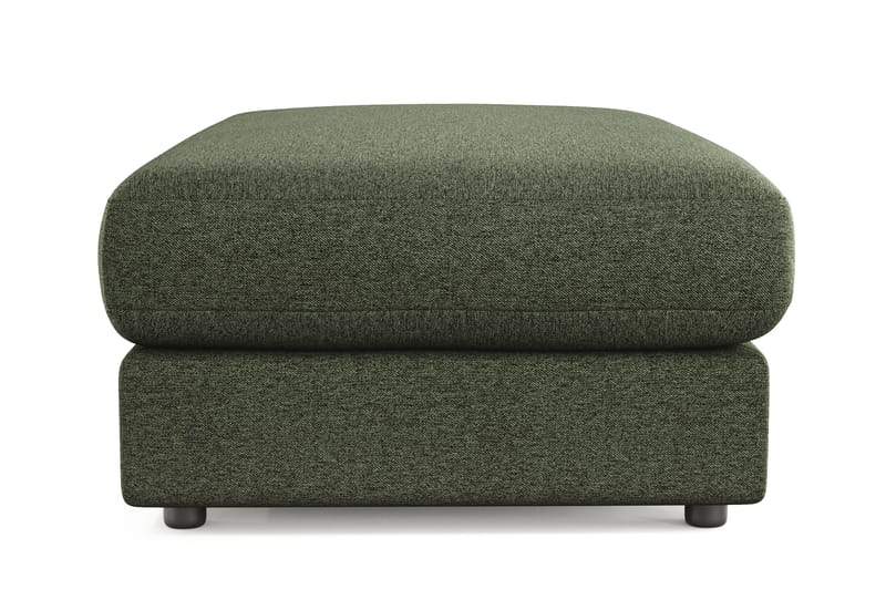 Adelsö by Gynning Rektangulär Fotpall i Tyg - Grön - Möbler - Fåtölj & stolar - Pall & puff - Fotpallar