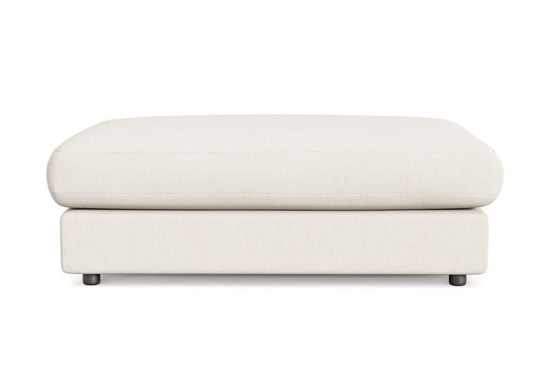 Adelsö by Gynning Rektangulär Fotpall i Tyg - Ljusbeige - Möbler - Fåtölj & stolar - Pall & puff - Fotpallar