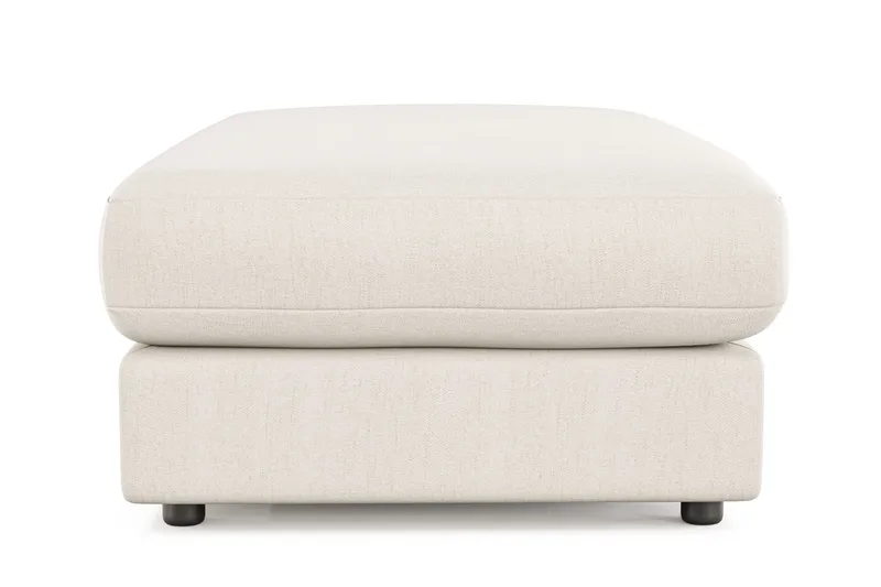 Adelsö by Gynning Rektangulär Fotpall i Tyg - Ljusbeige - Möbler - Fåtölj & stolar - Pall & puff - Fotpallar