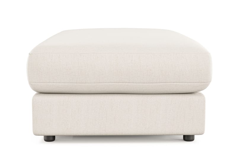 Adelsö by Gynning Rektangulär Fotpall i Tyg - Ljusbeige - Möbler - Fåtölj & stolar - Pall & puff - Fotpallar