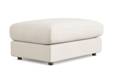 Adelsö by Gynning Rektangulär Fotpall i Tyg - Ljusbeige - Möbler - Fåtölj & stolar - Pall & puff - Fotpallar