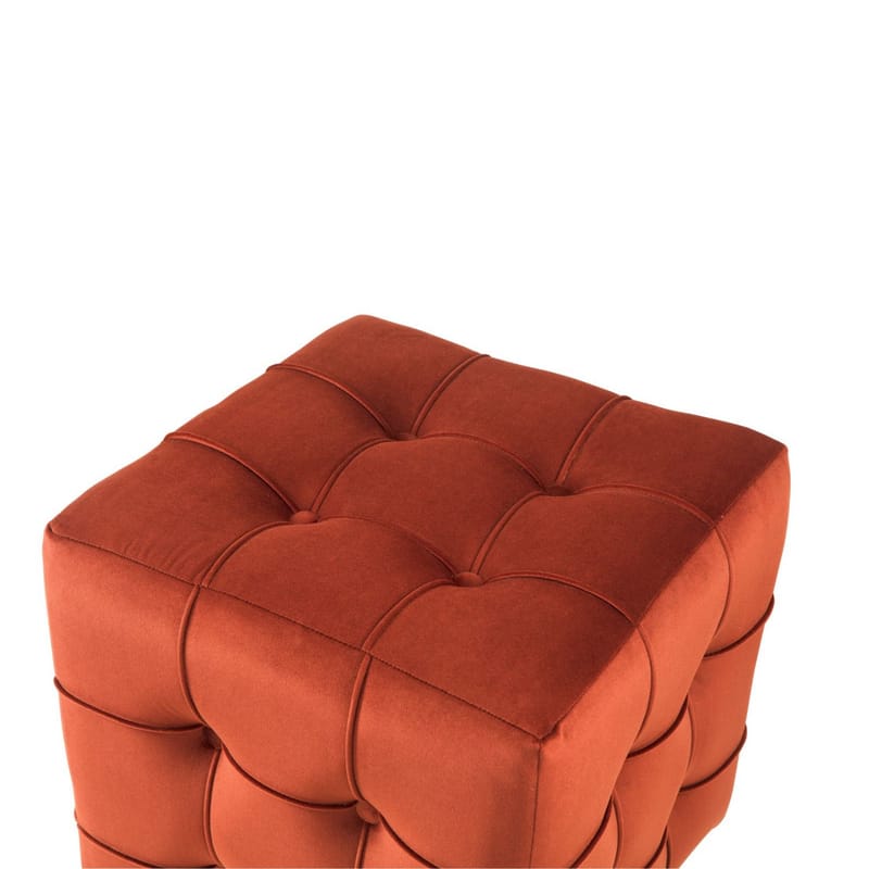 Ameias Sittpuff 42 cm - Orange - Möbler - Fåtölj & stolar - Pall & puff - Sittpuff