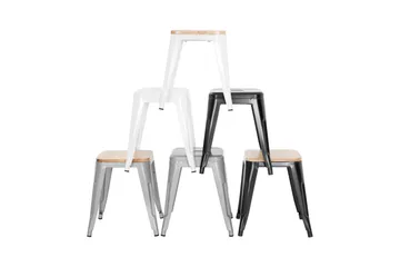 Amparo Pall - Grå - Möbler - Fåtölj & stolar - Pall & puff