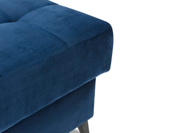 Amshyttan Fotpall 106 cm - Blå - Möbler - Fåtölj & stolar - Pall & puff - Fotpallar