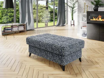 Amshyttan Fotpall 106 cm - Blå - Möbler - Fåtölj & stolar - Pall & puff - Fotpallar