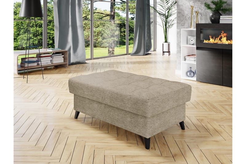 Amshyttan Sittpuff, Beige