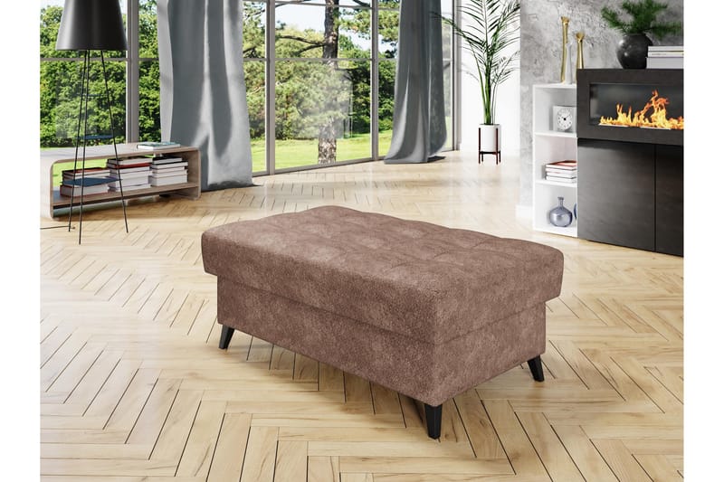 Amshyttan Sittpuff - Brun - Möbler - Fåtölj & stolar - Pall & puff - Sittpuff