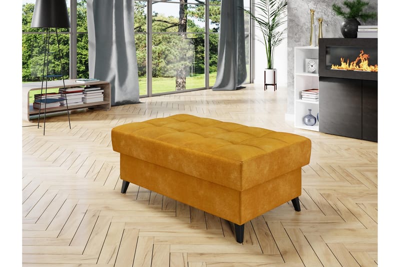 Amshyttan Sittpuff - Orange - Möbler - Fåtölj & stolar - Pall & puff - Sittpuff