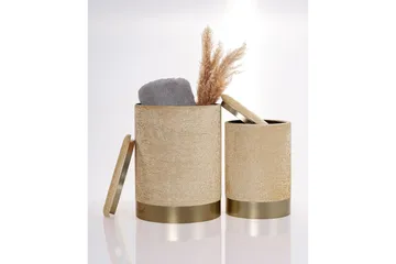 Angola Sittpuff - Beige - Möbler - Fåtölj & stolar - Pall & puff - Sittpuff