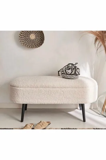 Armenia Sittpuff med förvaring 90 cm - Möbler - Fåtölj & stolar - Pall & puff - Sittpuff