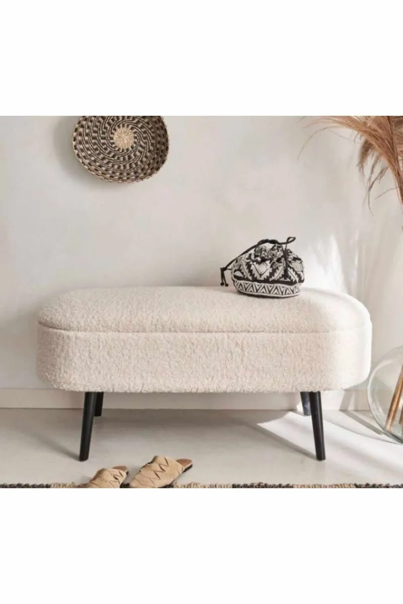 Armenia Sittpuff med förvaring 90 cm - Möbler - Fåtölj & stolar - Pall & puff - Sittpuff