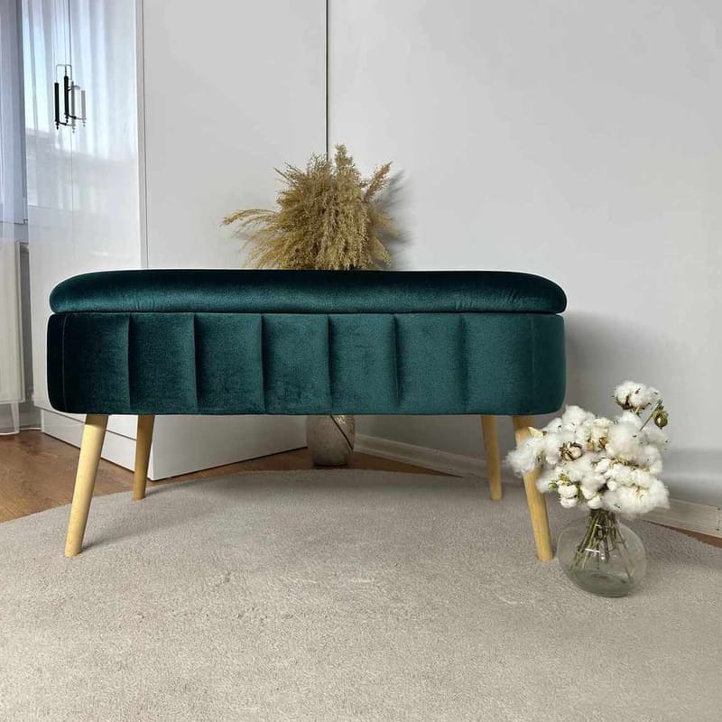Armenia Sittpuff med förvaring 90 cm - Möbler - Fåtölj & stolar - Pall & puff - Sittpuff