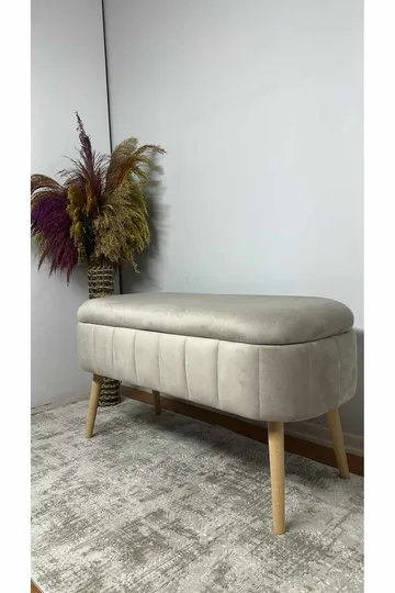 Armenia Sittpuff med förvaring 90 cm - Möbler - Fåtölj & stolar - Pall & puff - Sittpuff