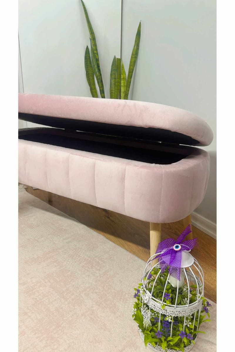 Armenia Sittpuff med förvaring 90 cm - Möbler - Fåtölj & stolar - Pall & puff - Sittpuff