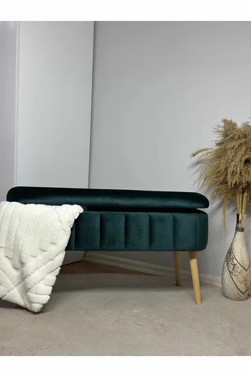 Armenia Sittpuff med förvaring 90 cm - Möbler - Fåtölj & stolar - Pall & puff - Sittpuff