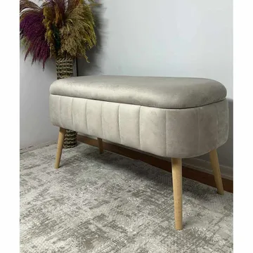 Armenia Sittpuff med förvaring 90 cm - Möbler - Fåtölj & stolar - Pall & puff - Sittpuff