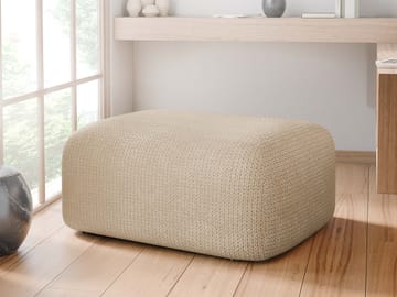 Barile Fotpall 70 cm - Brun - Möbler - Fåtölj & stolar - Pall & puff - Fotpallar