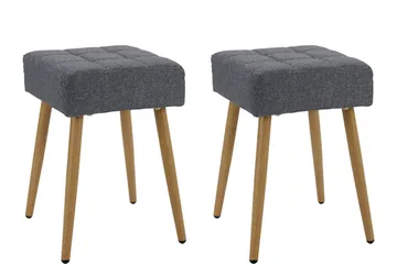 Bottorp Sittpall - Antracit/Natur - Möbler - Fåtölj & stolar - Pall & puff