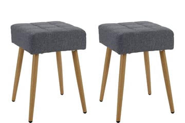 Bottorp Sittpall - Antracit/Natur - Möbler - Fåtölj & stolar - Pall & puff