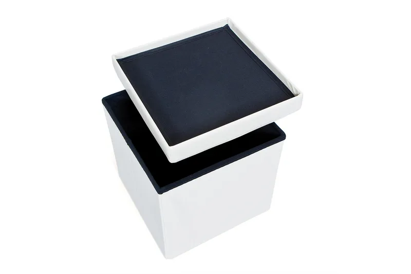 Catullus Förvaringspall - Vit - Möbler - Fåtölj & stolar - Pall & puff - Sittpuff