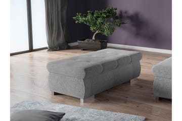 Cerys Fotpall 120 cm - Grå - Möbler - Fåtölj & stolar - Pall & puff - Fotpallar
