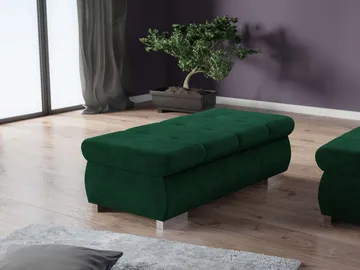 Cerys Fotpall 120 cm - Grön - Möbler - Fåtölj & stolar - Pall & puff - Fotpallar