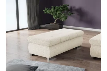 Cerys Fotpall 60 cm - Beige - Möbler - Fåtölj & stolar - Pall & puff - Fotpallar