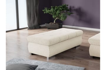 Cerys Fotpall 60 cm - Beige - Möbler - Fåtölj & stolar - Pall & puff - Fotpallar