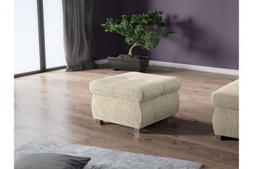 Cerys Fotpall 60 cm - Beige - Möbler - Fåtölj & stolar - Pall & puff - Fotpallar