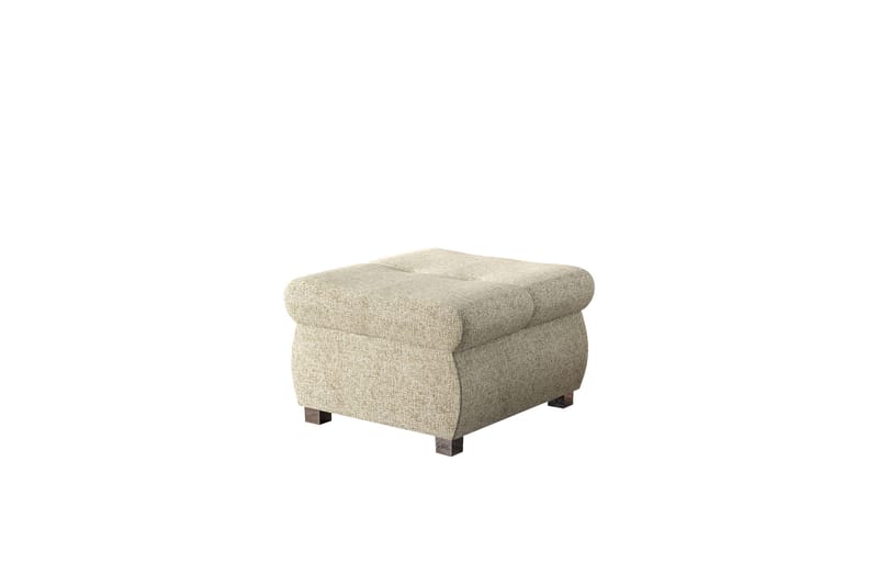 Cerys Fotpall 60 cm, Beige