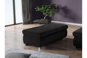 Cerys Fotpall 60 cm - Svart - Möbler - Fåtölj & stolar - Pall & puff - Fotpallar