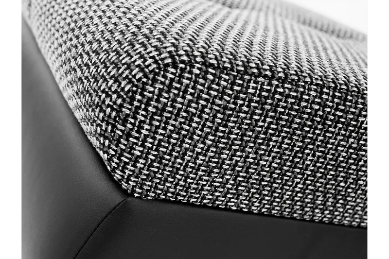 Cerys Fotpall 60 cm - Vit/Grå - Möbler - Fåtölj & stolar - Pall & puff - Fotpallar