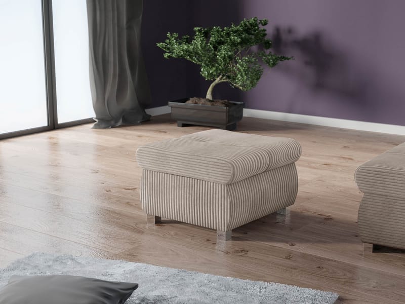 Cerys Fotpall 60x39 cm - Möbler - Fåtölj & stolar - Pall & puff - Sittpuff
