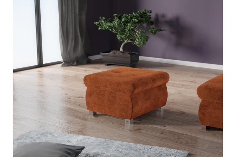 Cerys Sittpuff - Beige - Möbler - Fåtölj & stolar - Pall & puff - Sittpuff