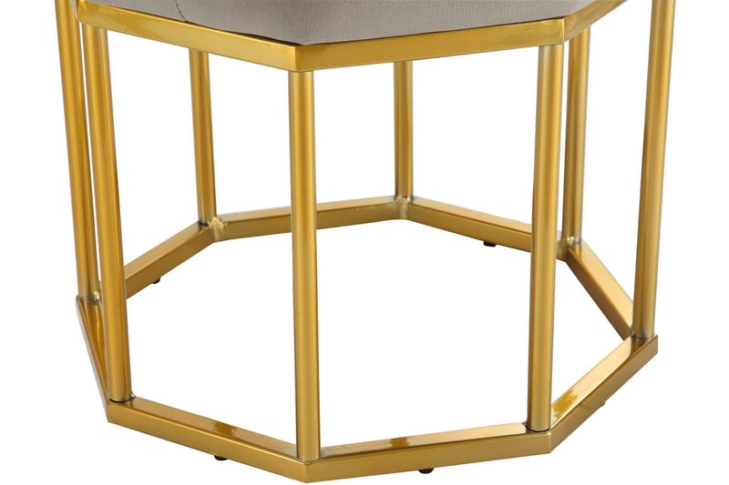 Charites Sittpall - Grå - Möbler - Fåtölj & stolar - Pall & puff