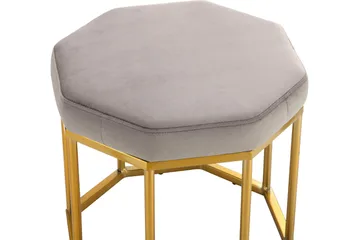 Charites Sittpall - Grå - Möbler - Fåtölj & stolar - Pall & puff