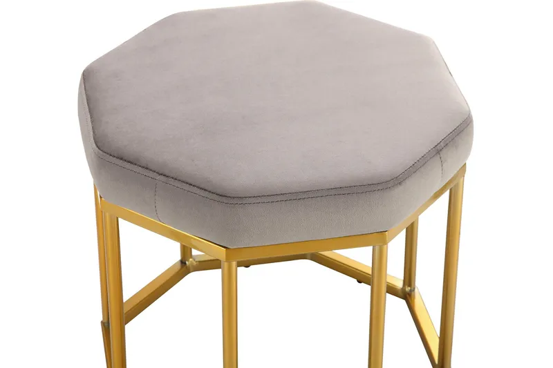 Charites Sittpall - Grå - Möbler - Fåtölj & stolar - Pall & puff