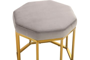 Charites Sittpall - Grå - Möbler - Fåtölj & stolar - Pall & puff