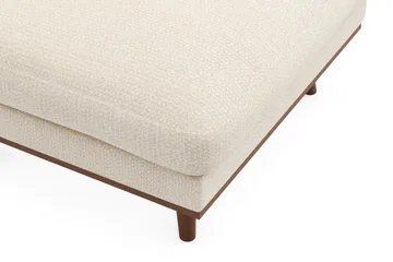 Copenhagen Premium Fotpall i Chenille - Ljusbeige - Möbler - Fåtölj & stolar - Pall & puff - Fotpallar