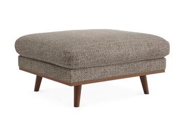 Copenhagen Premium Fotpall i Chenille - Brun - Möbler - Fåtölj & stolar - Pall & puff - Fotpallar