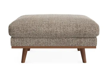 Copenhagen Premium Fotpall i Chenille - Brun - Möbler - Fåtölj & stolar - Pall & puff - Fotpallar