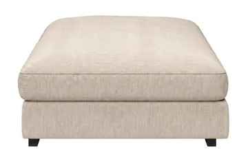Dubai Fotpall i Tyg - Beige - Möbler - Fåtölj & stolar - Pall & puff - Fotpallar